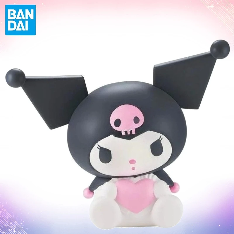 

In Stock Bandai Original BANPRESTO SOFVIMATES Sanrio Kuromi Figure Anime Model Genuine Boxed Toy Collection Gifts FIgures Toys