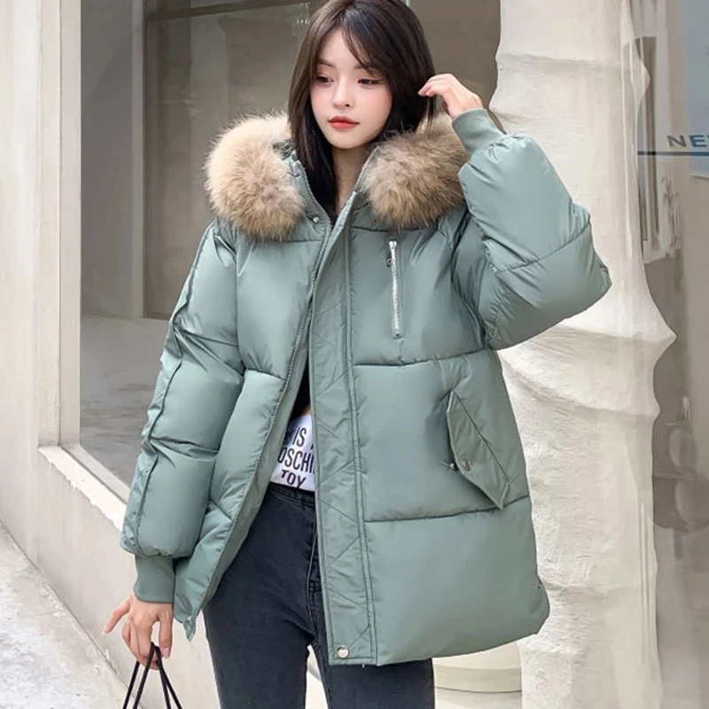 S-3XL 2024 new style Parkas Oversize down padded jacket women\'s winter short loose padded jacket Korean style padded jacket