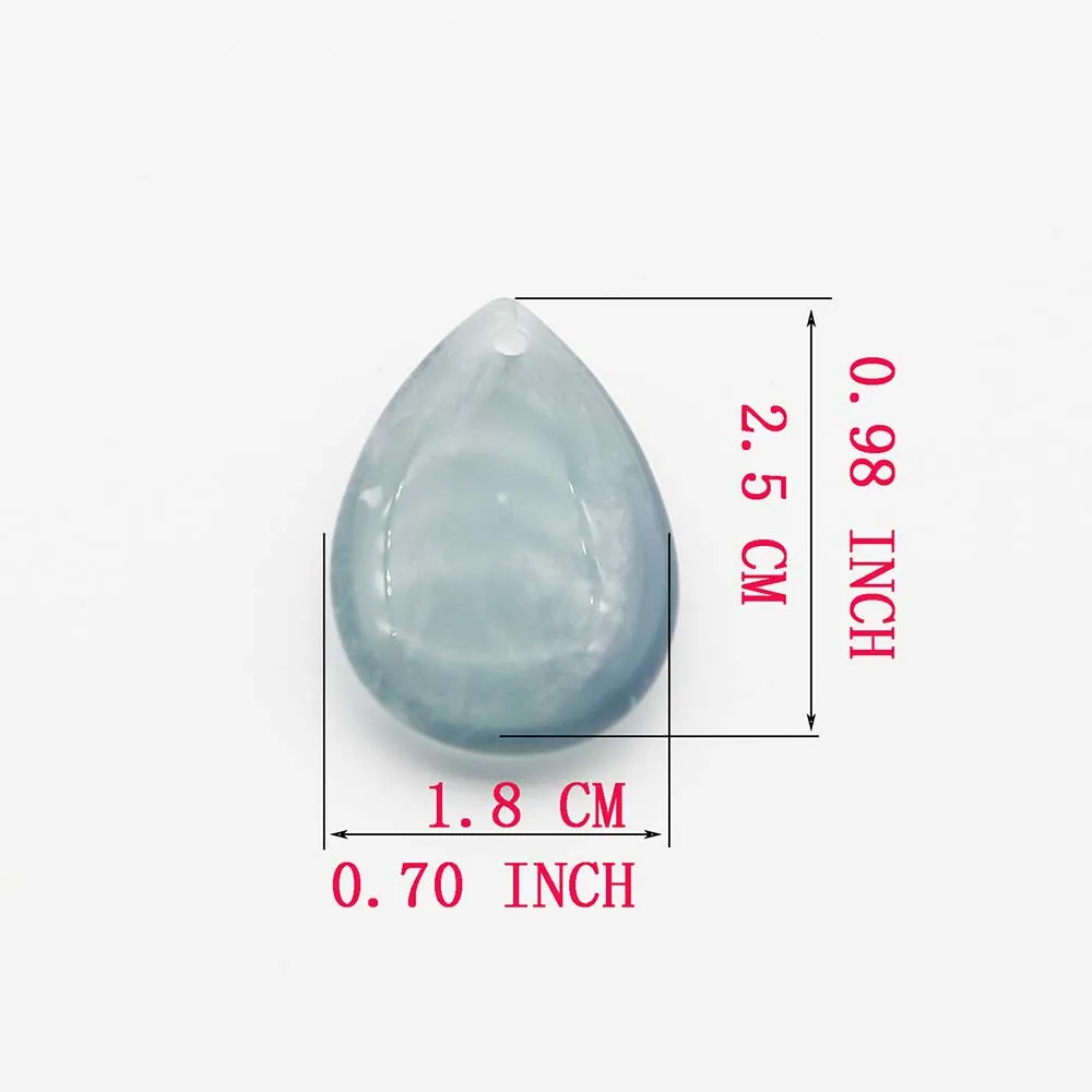 Premium Striped Color Fluorite Drop Pendant Crystal Melleuca Quartz Necklace Jewelry DIY Accessories Wholesale 8PcsFree Shipping