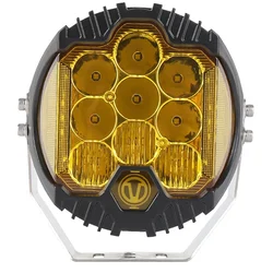 2024 LED three-side light-emitting working lamp fog driving light 5 inch 90w 6500k white yellow off road spot light 4x4 SUV