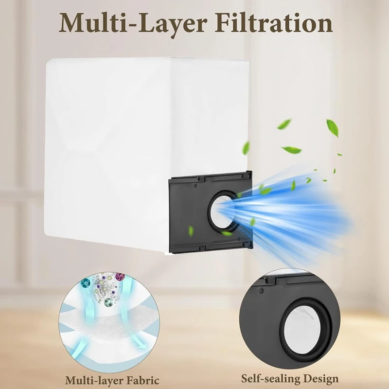 Stofzak voor Eureka J15 Pro Ultra Robotstofzuiger Accessoires Vuilnis Stofzakken Vervangende onderdelen 4 STUKS