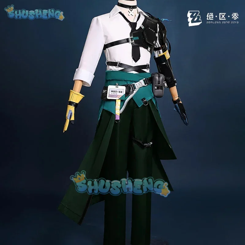 FC6Harumasa คอสเพลย์เครื่องแต่งกาย Zenless Zone Zero เกมชุดแถบคาดศีรษะ Choker Props ส่วน 6 ปาร์ตี้ฮาโลวีนสําหรับผู้หญิงผู้ชาย S @ FC8!