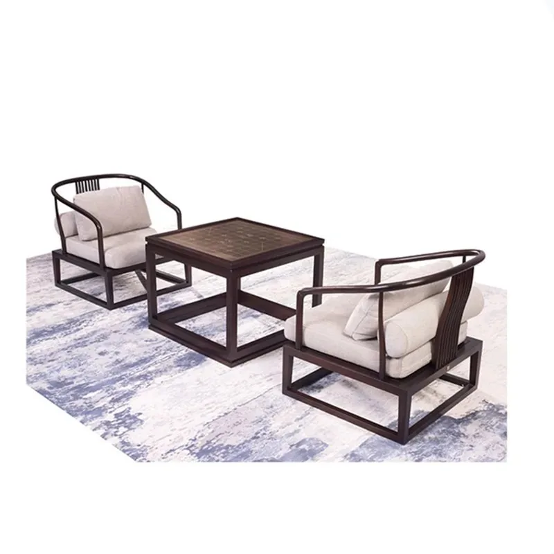 

Solid wood chess table and chair combination, modern Go table, Gobang