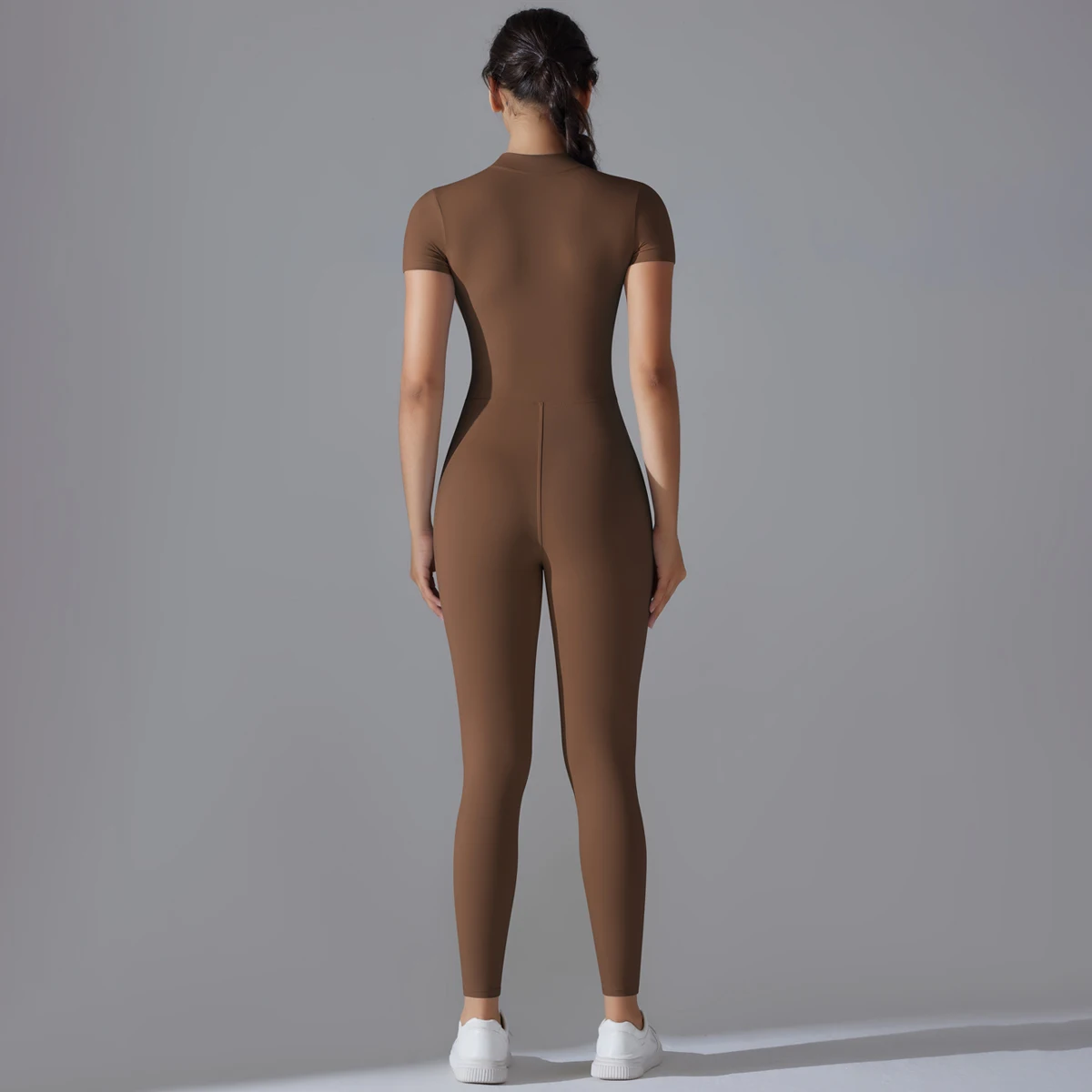 Frauen Bodys Fitness Sport Body Yoga Anzug Atmungsaktiv Schnell Trocknend Sport Yoga Kleidung frauen Gym Push Up Workout – Detail 22
