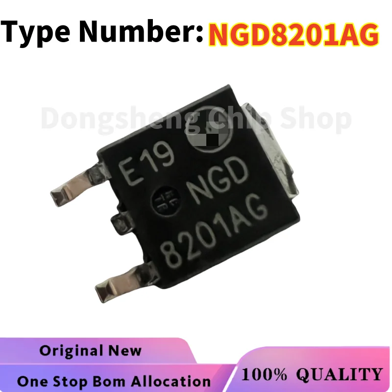 10PCS original 8201AG NGD8201AG NGD8201NG Automotive ignition coil transistor Ignition Coil Driver Triode Chip for Various Car