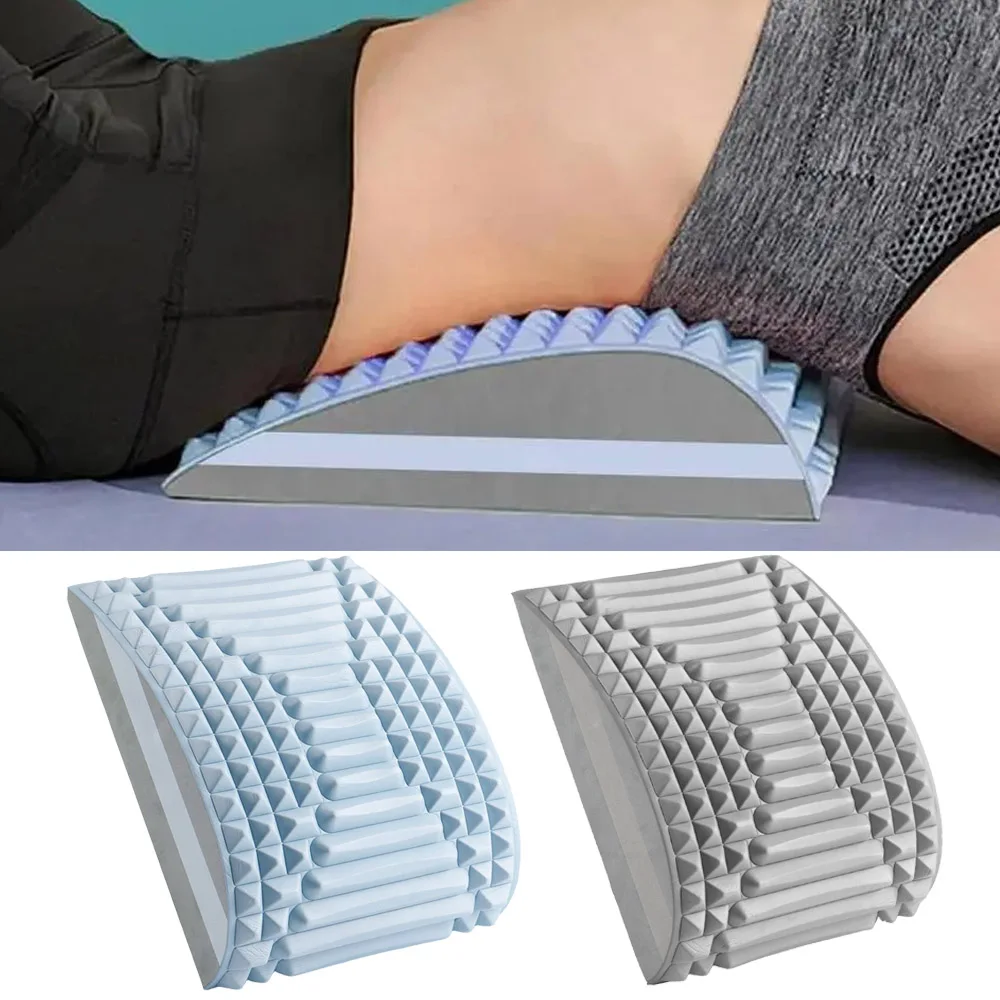 

Back Stretcher Pillow Neck Lumbar Support Massager for Neck Waist Back Sciatica Herniated Disc Pain Relief Massage Relaxation