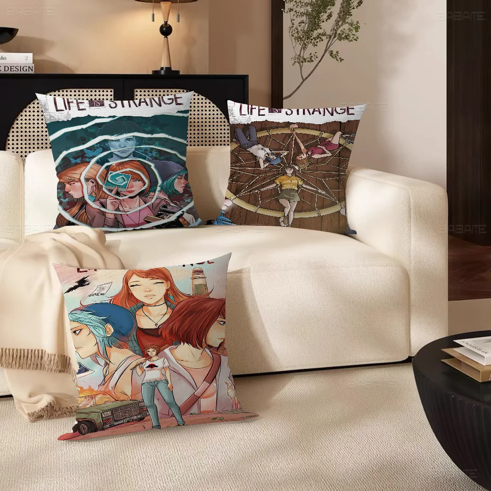 Life Is Strange 2 Before The Storm Whitepaper Pillowcases Home Bedding Decorative Pillow Cover Wedding Super Soft Pillow Case