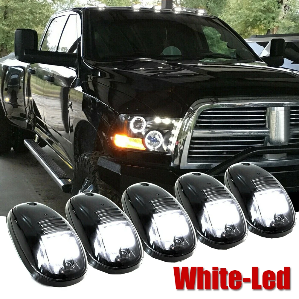 

Ходовые светильник ни для Додж RAM 1500 2500 3500, LED, белые линзы, для установки на крышу автомобиля