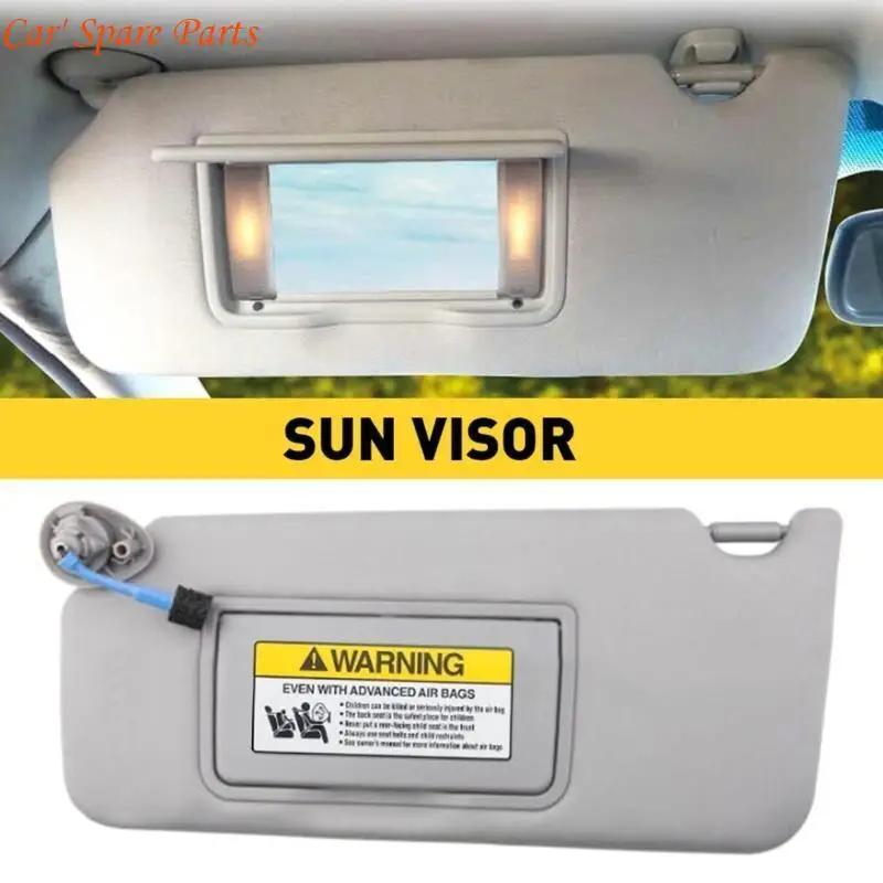 

Y4UA 83280TA5A51ZA Illuminated Sunshade Vehicle Sun Visors with LED Lights & Mirror