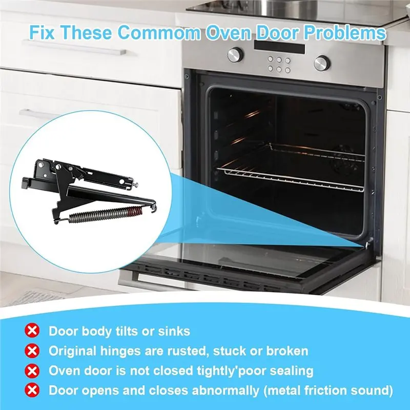 FGGS-PC020009 Replacement Door Hinge For Viking Range Oven- Works Models Series VGSS360 VGSC487 VGIC365 VESC305 VDSC487