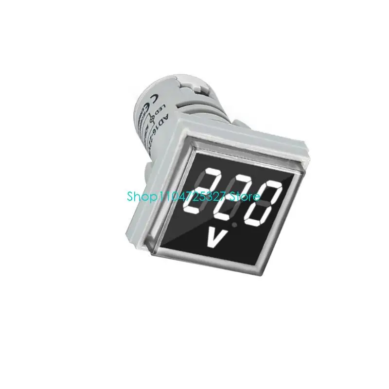 D8KF Voltages Tester Digital Display LED Voltages LED Voltages Monitor untuk Rumah & Industri