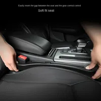 2Pcs / 1Pair PU Car Seat Gap Plug Strip Side Seam Car Gap Filler Leak Proof Seat Gap Storage Organizer Interior Decoration