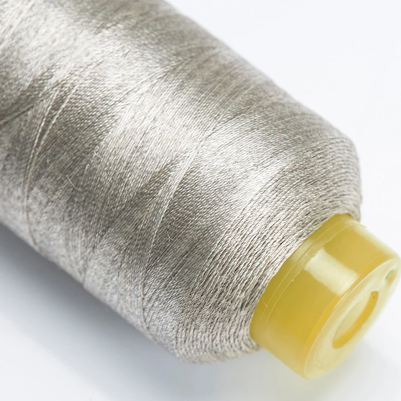 Silver Conductive Sewing Thread Touch Screen 18% Silver Conductive Fiber Anti-static Embroidery for Conductive Clothing Glove