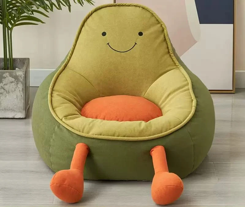 Internet celebrity home leisure chair reading balcony single sofa chair cute sofa cartoon children