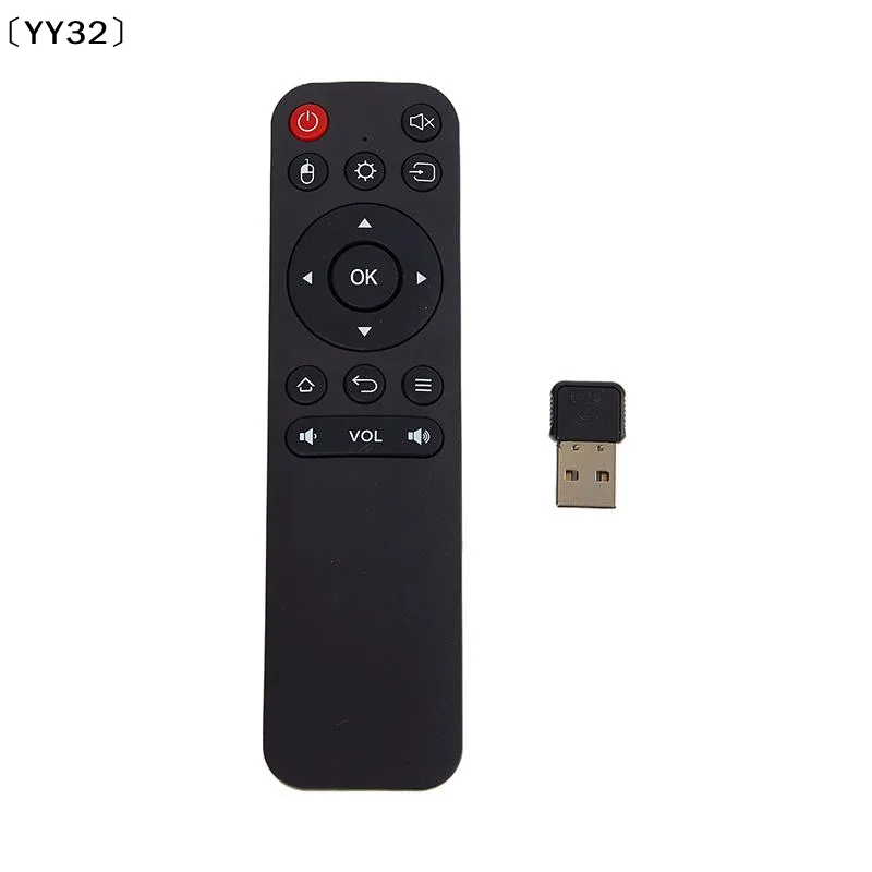 2.4G Wireless USB Receiver TV Box Remote Control Wireless Air Mouse for Android Smart TV Box and PC/TV〔YY32〕