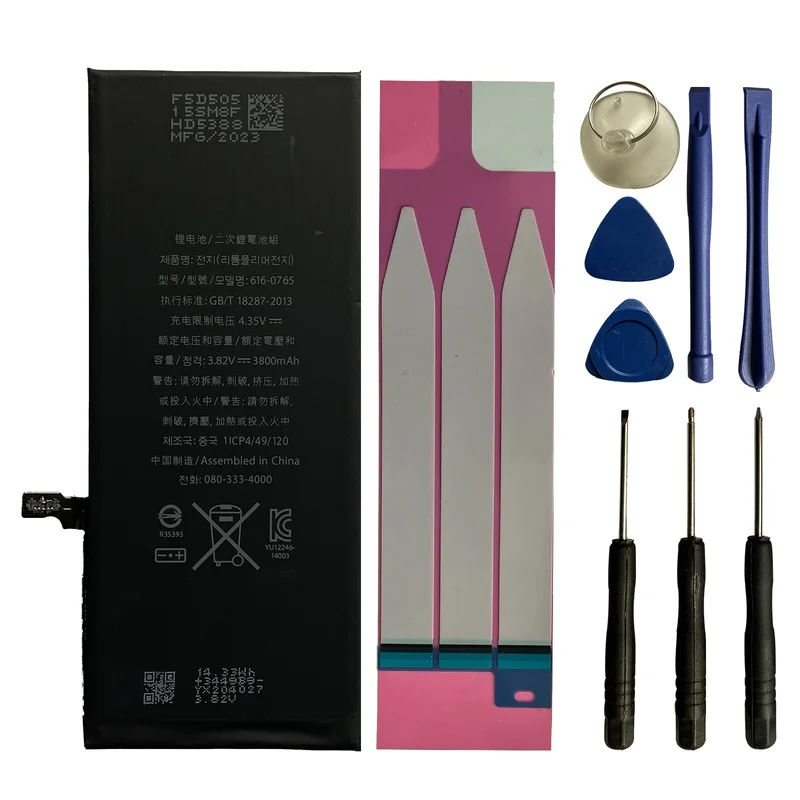 Brand new replacement part 616-00644 3800mAh Battery Applicable iPhone 6 Plus 616-0770 616-0772