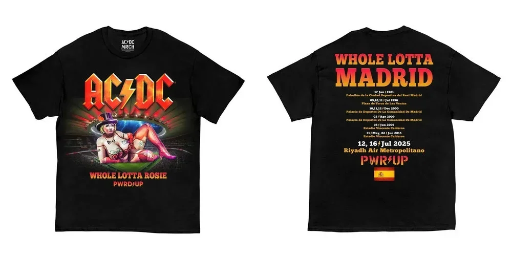

Just for fans! [AC pwrDC.] Tees – a huge range of designs breathable Cotton super comfy 2025 T-shirts for both men and women