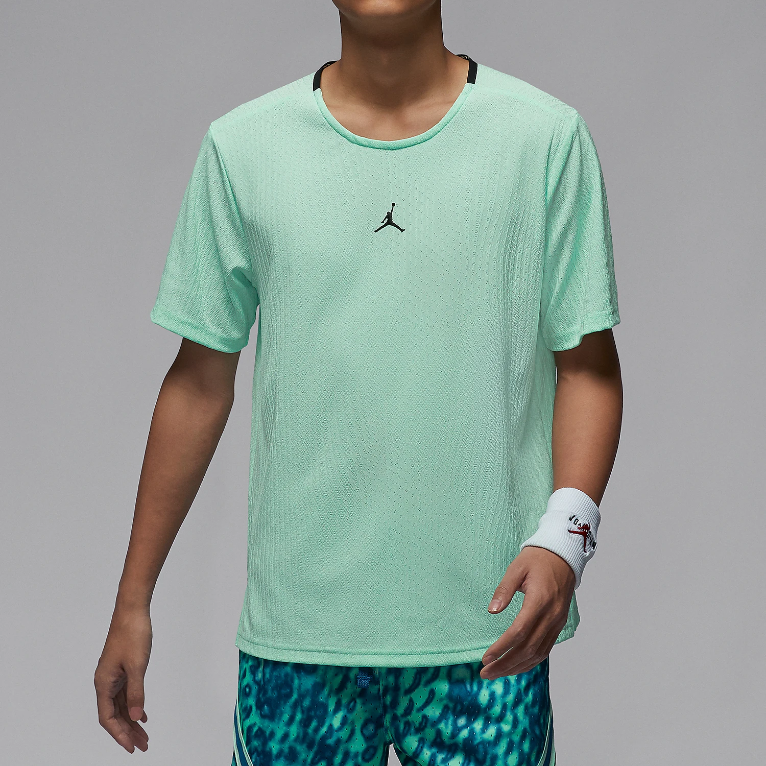 

Nike genuine Jordan Men's Short Sleeve Round Neck Breathable Sport T-Shirt FN5865-353