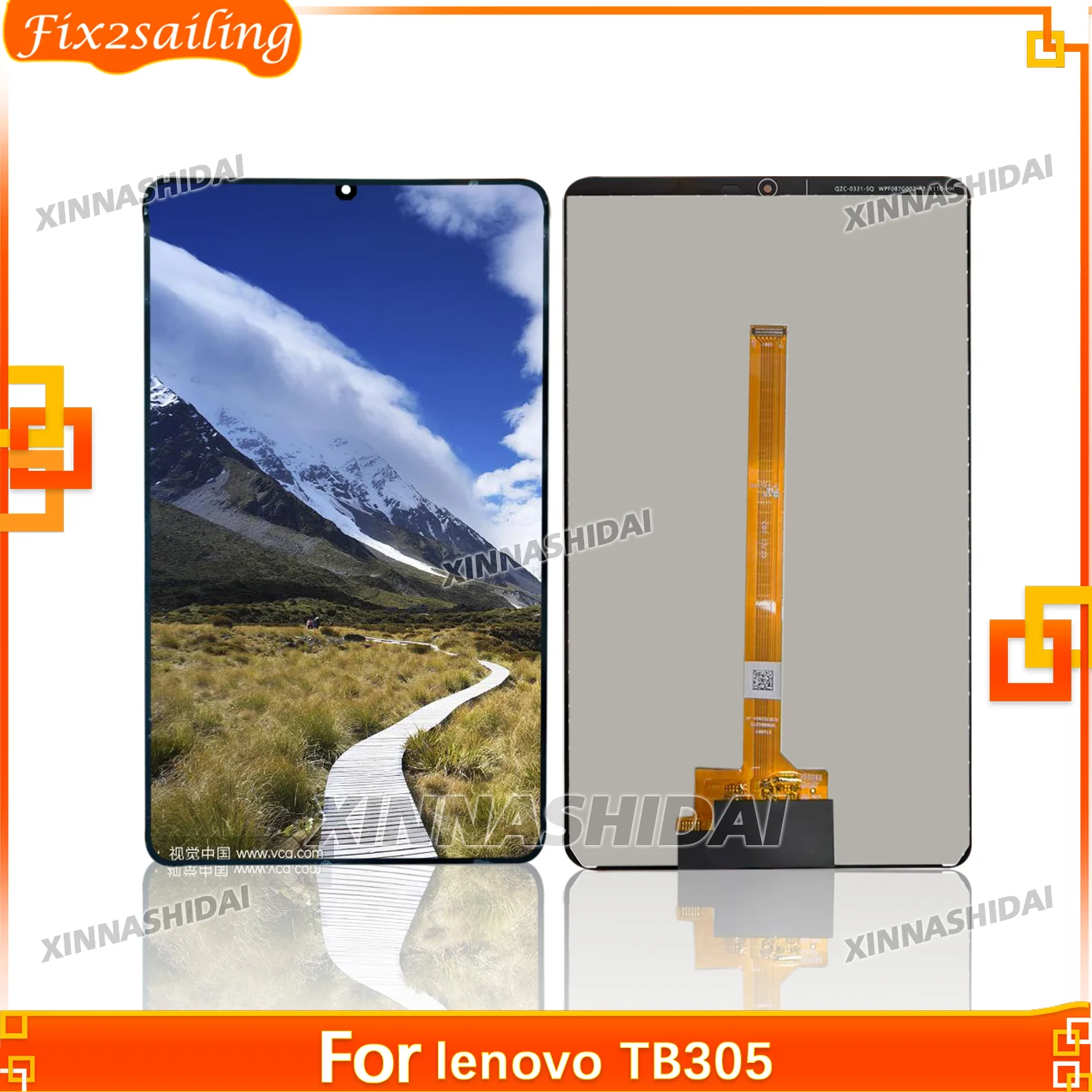 Tested For Lenovo TB305 LCD Touch Screen Digitizer LCD Display Digitizer Assembly 8.7'' For Lenovo Tab K9 /Tab One K9 TB305 LCD