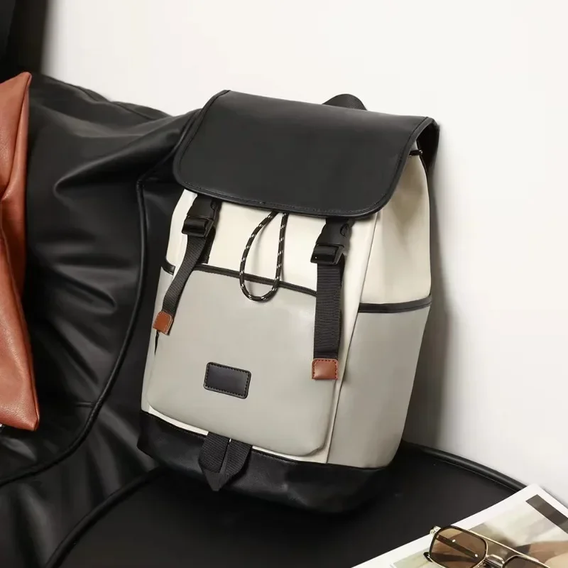 

Large Capacity Travel Backpacks Men Luxury Fashion Men's Backpack Business 16 inch Laptop Backpack For Men Patchwork Schoolbag