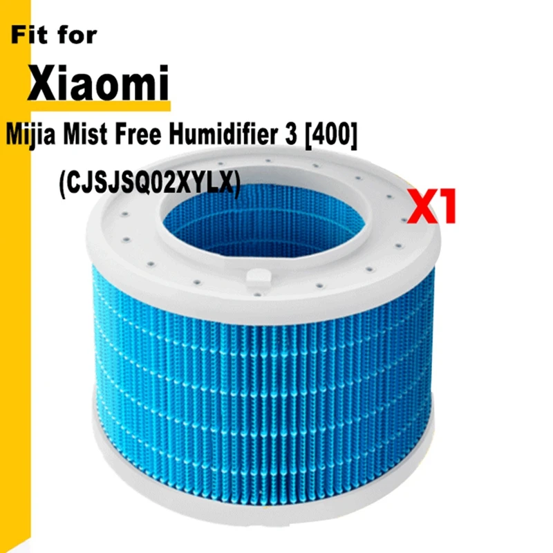 H13 Filter Hepa untuk Xiaomi Mijia, Filter pelembab udara bebas kabut 3 [400], CJSJSQ02XYLX pembersih rumah tangga