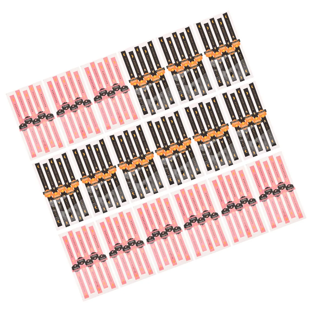 

200 шт. самоклеящихся декоративных этикеток для упаковки выпечки, для коробок с печеньем и тортами, маслостойкие, водонепроницаемые, праздничные