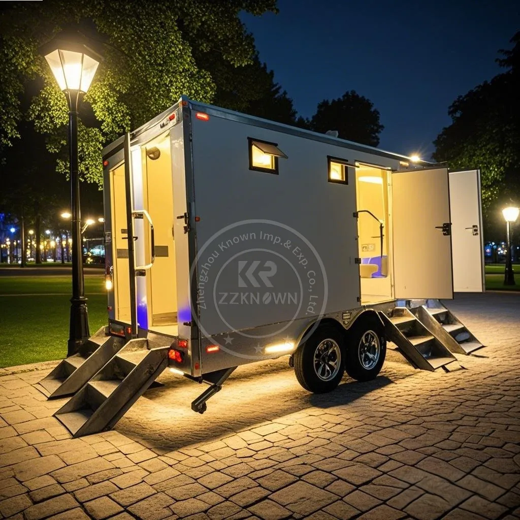 Высококачественные прицепы для туалета, портативный туалет, мобильный туалетный прицеп, роскошный прицеп для туалетной комнаты для мероприятий, свадьбы