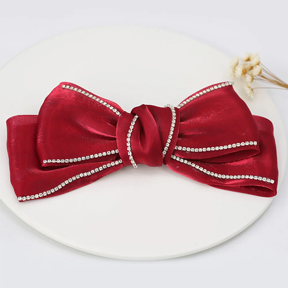 

Super Huge Bowknot Hairpin for Women Girls Elegant Hair Jewelry Decorative Accessory for Wedding Party Prom Daily Wear Large Bow