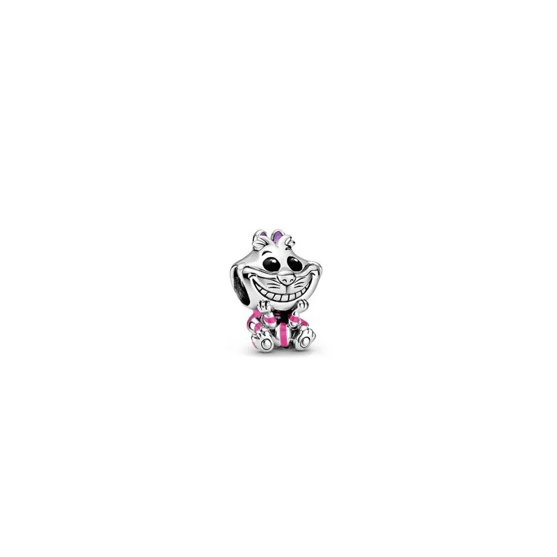 Disney Stitch-Colgante de plata 925 para mujer, abalorio de producción de modelo Original, compatible con pulsera Pandora, joyería para mujer, regalo de Navidad para niña