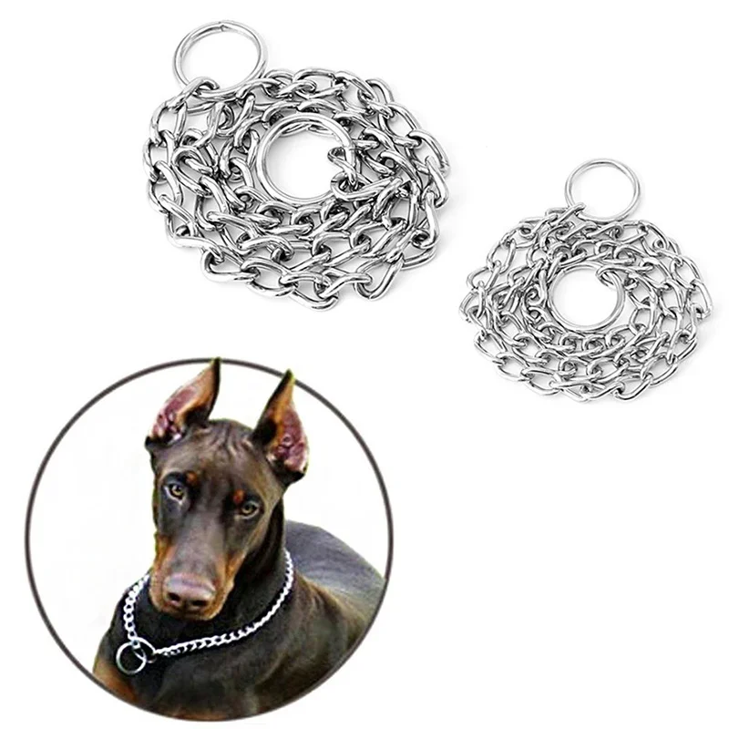 Creative New 2026 Dog Choke Chain Collar Pet Training Choker Chain All Sizes Guardian Gear Pet Accessories Home Pet Supplies