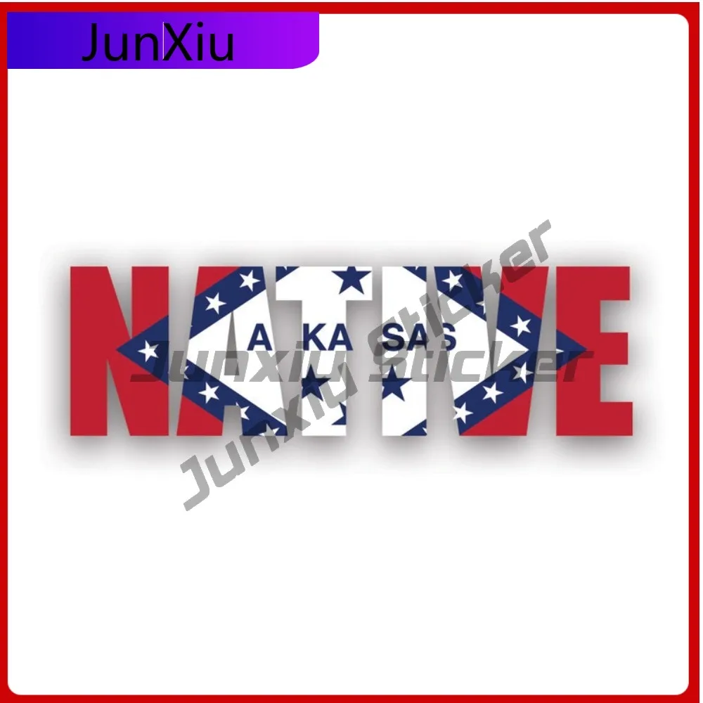 

Arkansas Native Sticker Sun Resistant Scratch Resistant Sport For Helmet Motorcycle Laptop Self Adhesive Easy To Remove