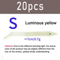 20 piezas blancas S