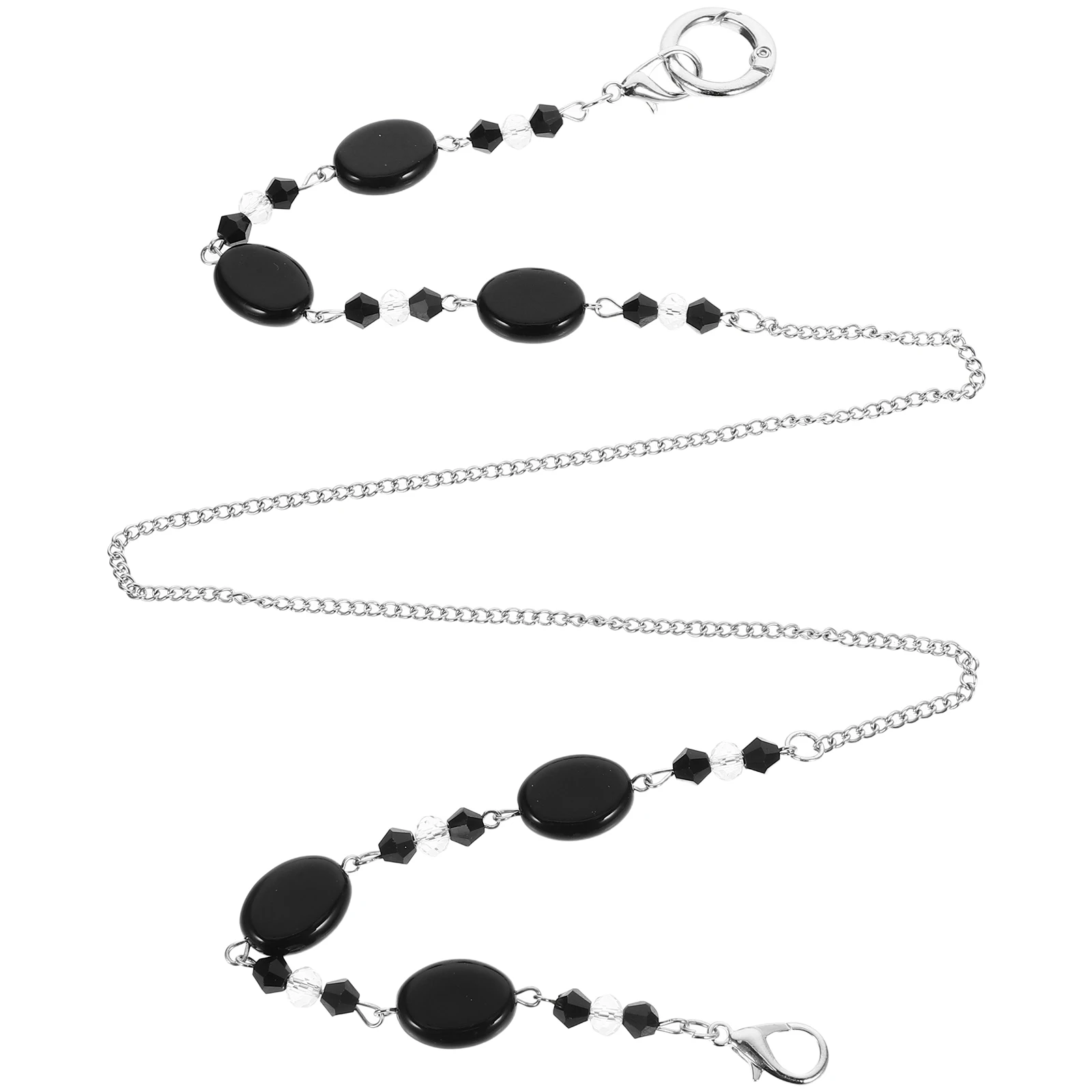 

Beaded Resin Sunglasses Chain Lightweight Fashion Eyeglass Necklace Stylish Glasses Strap Anti-Loss Sunglass Holder for Women