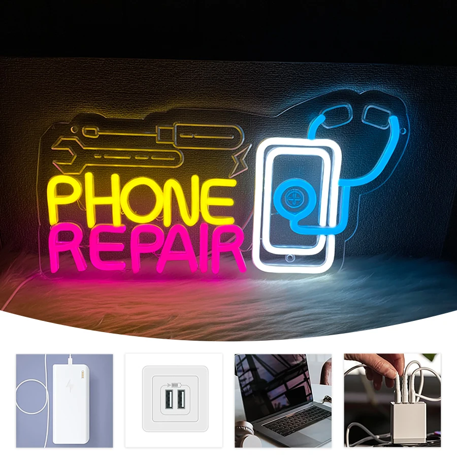 Insegna al Neon per Riparazion - Electronics Repair Store recensione e prezzo