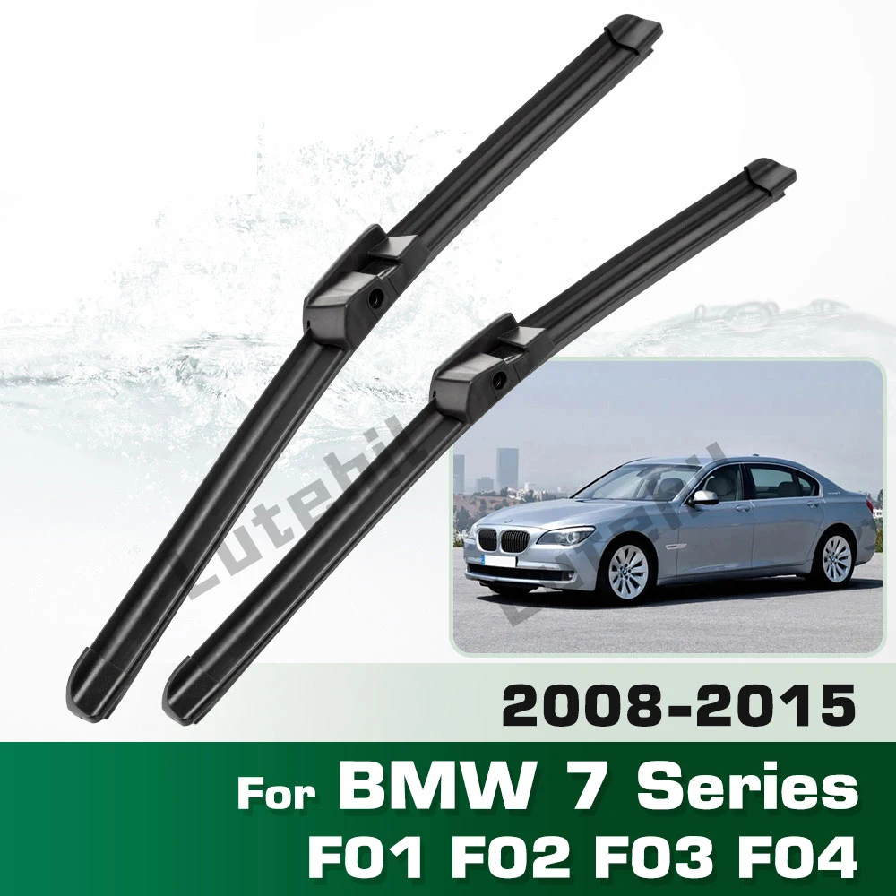 Frontwischer Für BMW 7er F01 F02 F03 F04 2008-2015 2009 2010 2011 2012 Wischerblätter Windschutzscheibe Windschutzscheibe Fenster 26 "+ 18"