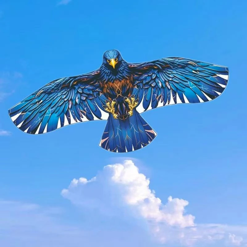 Cometa de águila grande volando para adultos, pipas para jugar al aire libre, cometa de dirección, enrollador de una sola línea, pipa profesional, pipas de pájaros, pipas de serpiente