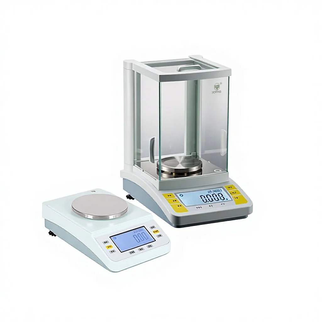 1mg Analytical Precision Balance JA-B Series Lab Weighing Equipment Five-side Glass Windshield LCD Touch Screen OEM Customizable