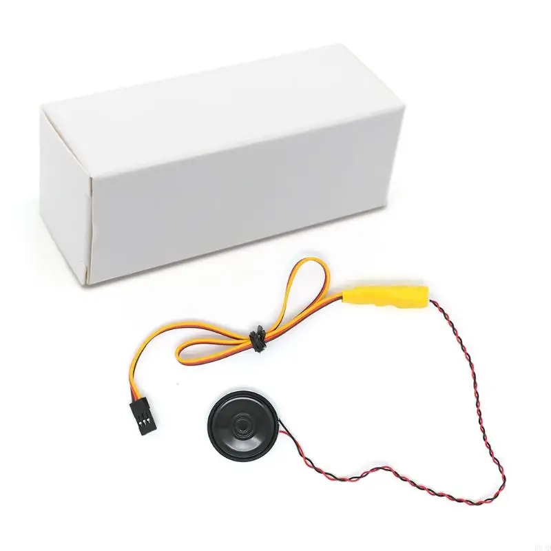 R9JD mini głośnik rogu DIY dla policyjnego samochodu strażackiego karetka karetki 3 prawdziwe dźwięki Łatwe części zamienne do i