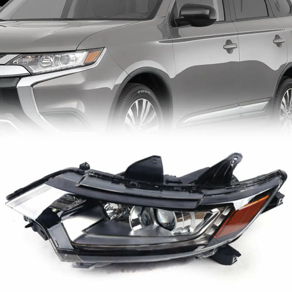 

Left Side Headlamp Fits For 2016-2020 Mitsubishi Outlander Headlamp Durable Driver Side Projector Headlight