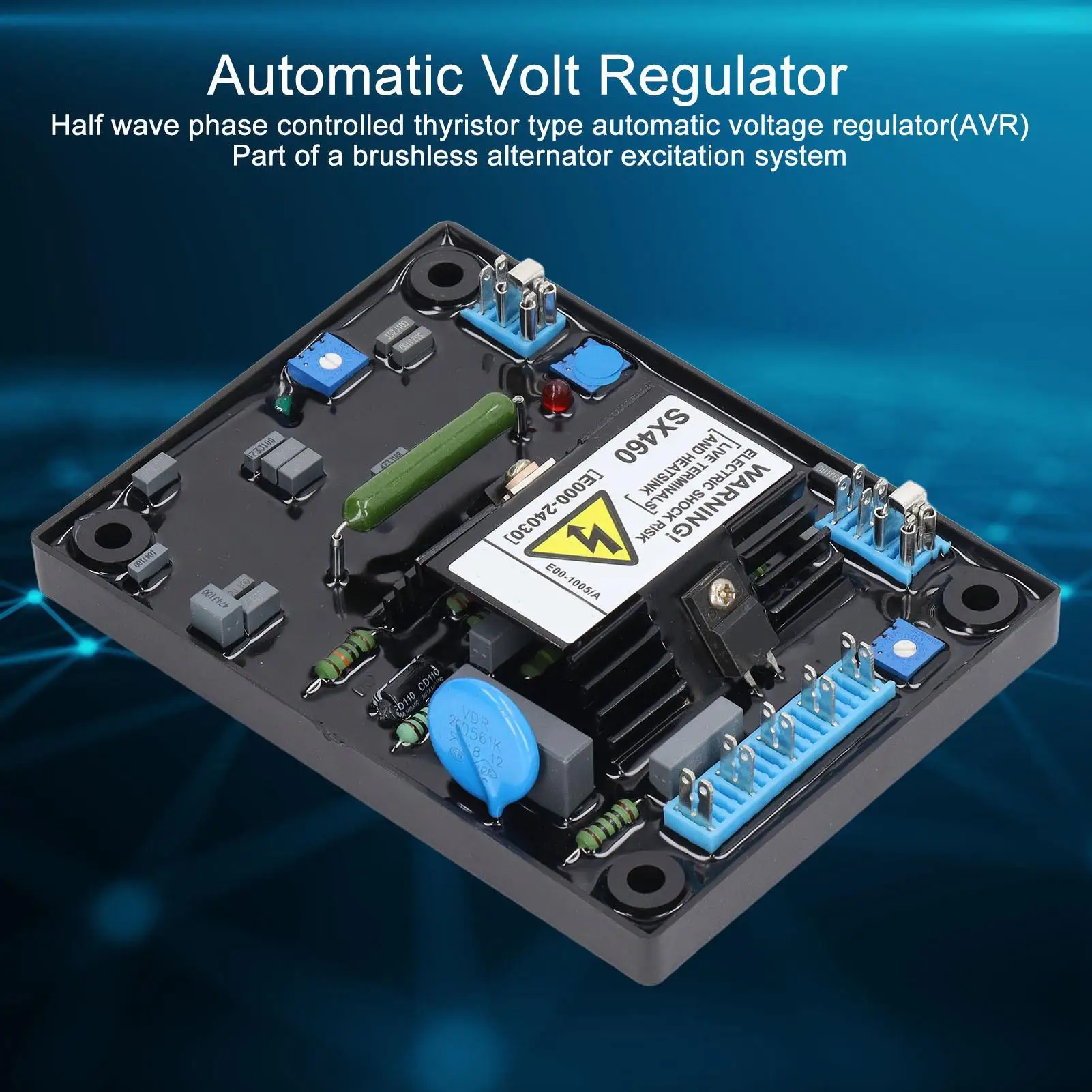 SX460 AVR Automatic Voltage Regulator for Diesel Electric Generators - Stabilizer Control Board