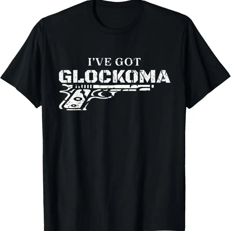 

Забавная винтажная футболка в потертом стиле I'Ve Got Glockoma