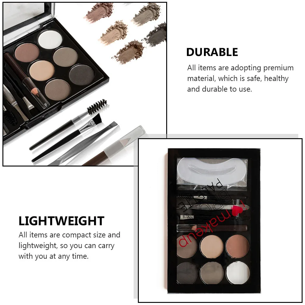

1 Set Shaping Powder Natural Powder Women Tools Compact Lightweight Portable Makeup Set Premium Makeup Supplies