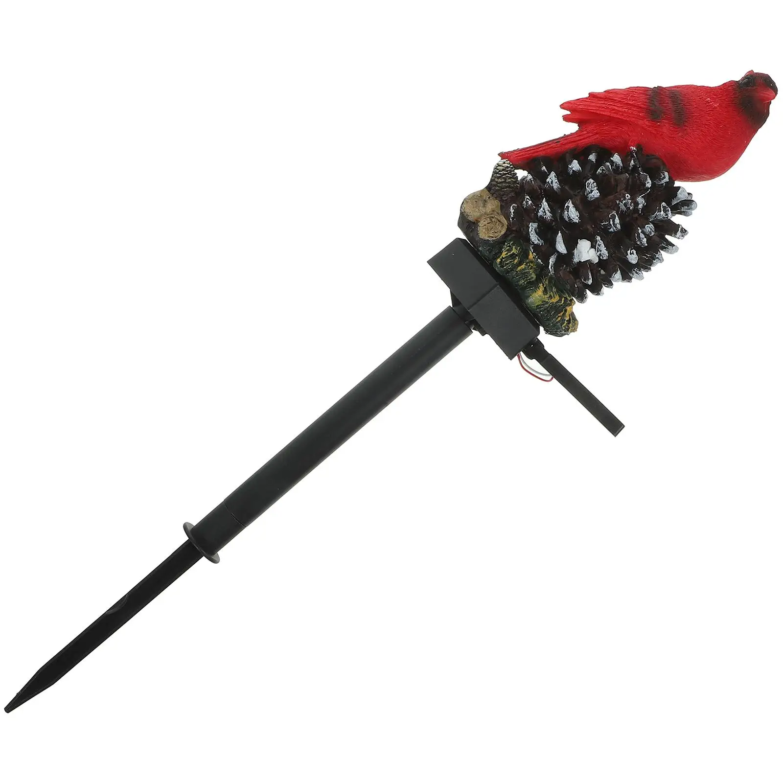 

Solar Cartoon Bird Light Stake for Garden Yard Decorative LED Solar Lawn Lights Red Bird Design Energy Saving Outdoor Lighting