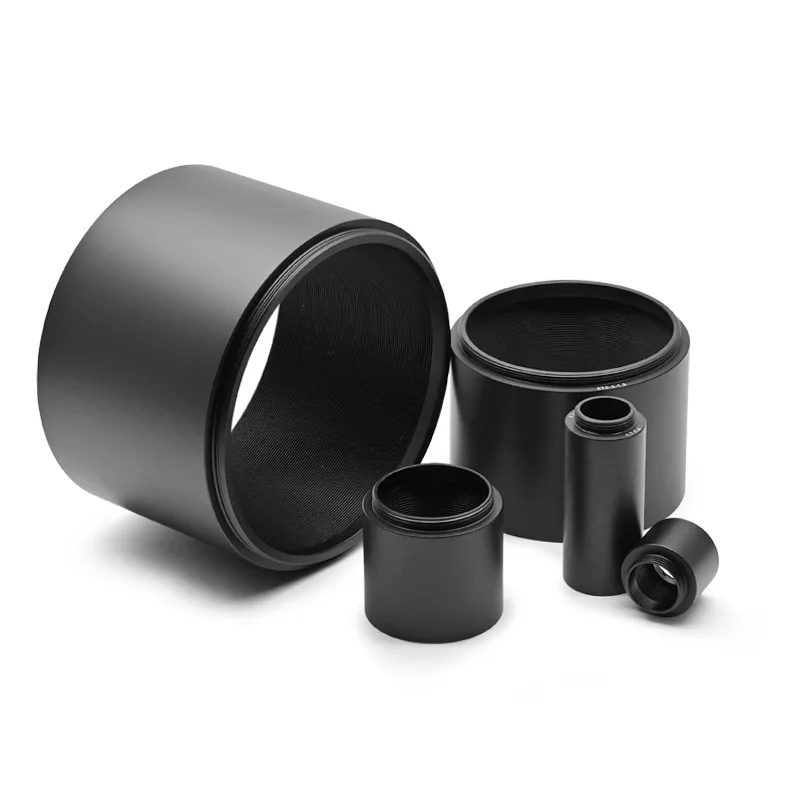 Stacked Cage Lens Barrel Light Shield SM0.5-SM3 Thread Optical System Accessory for Microscope Optical Experiments
