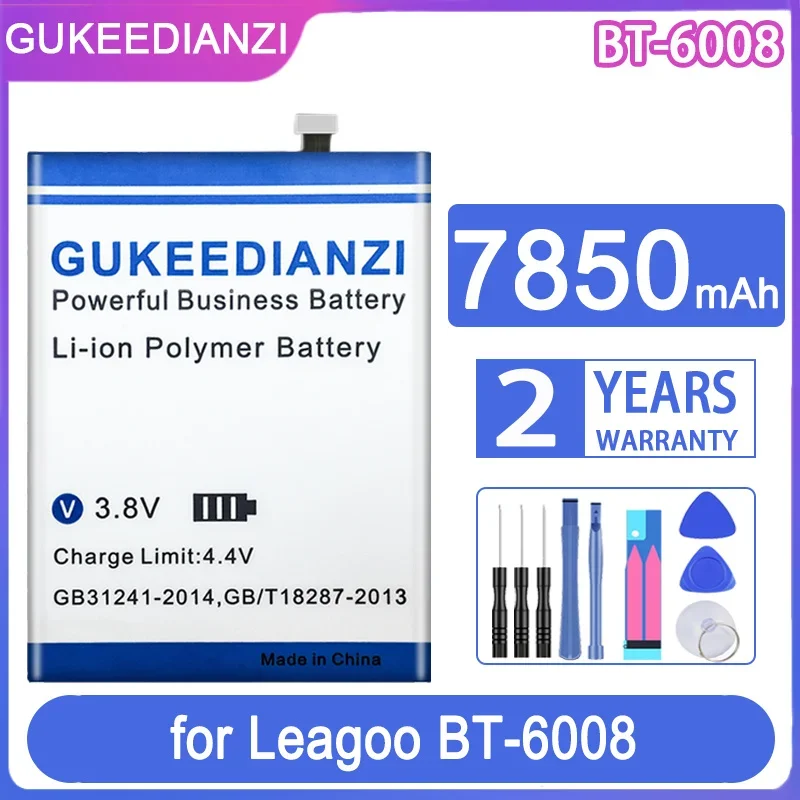 

GUKEEDIANZI Replacement Battery BT6008 (BL7000) 7850mAh for Leagoo BT-6008