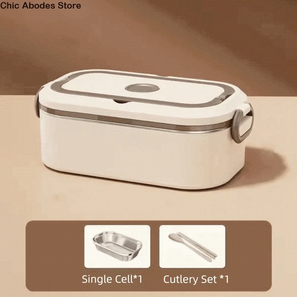 

Microwave Available Divided Lunch Box Stackable Large Capacity Food Container Leakproof Stainless Steel Food Box Picnic