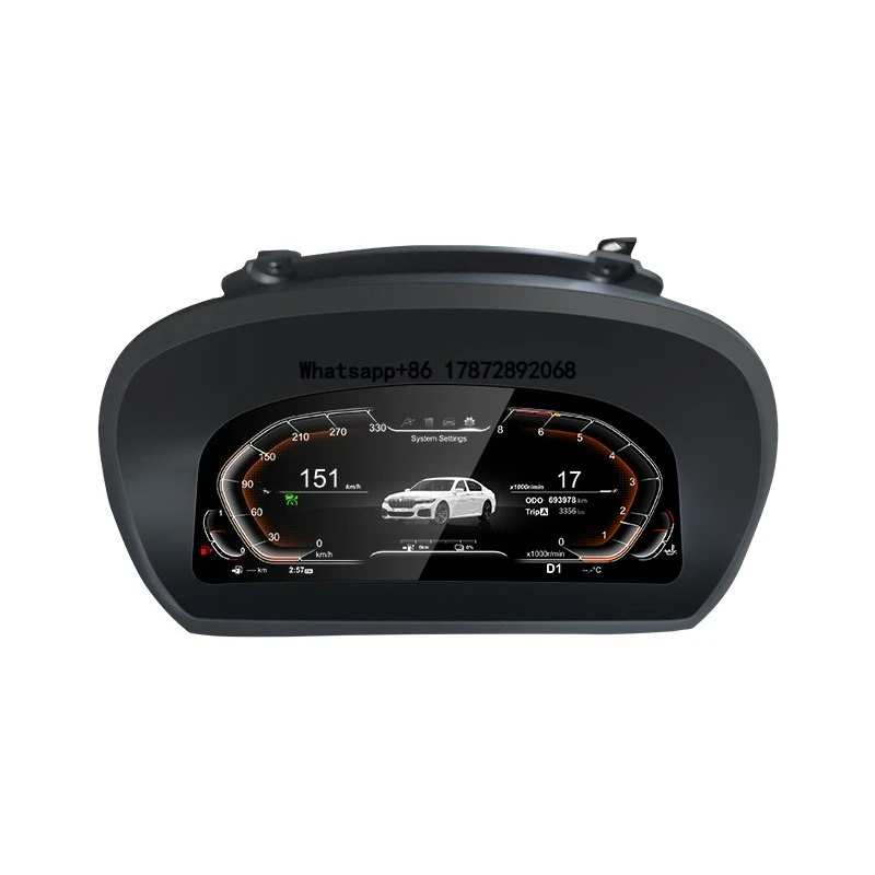

11inch LCD Digital Cluster For 1 Series E81 E82 E87 E88 CCC 2004--2011 Dashboard Panel Speedometer Wireless Carplay