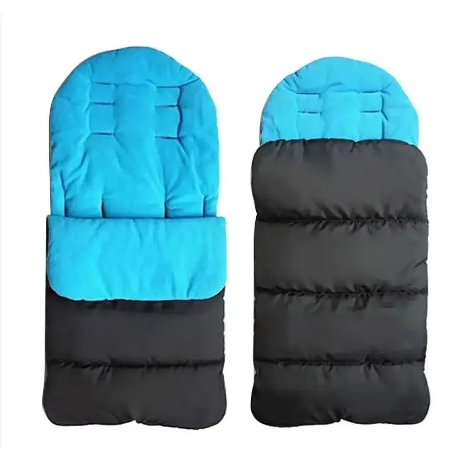 Kinder Warme Winddichte Universal-Kinderwagen-Winterschlafsack-Fußsack-Abdeckung Decke Zehenabdeckung Buggy-Sitzkissen Neugeborenen-Zubehör – Detail 8