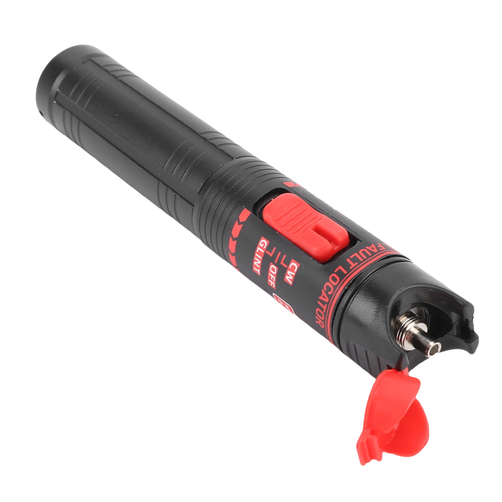 Волоконная световая ручка Волоконно-оптический визуальный локатор неисправностей 80 км 2,5 мм Универсальный разъем Несенсорный перезаряжаемый оптоволоконный ручка красного света