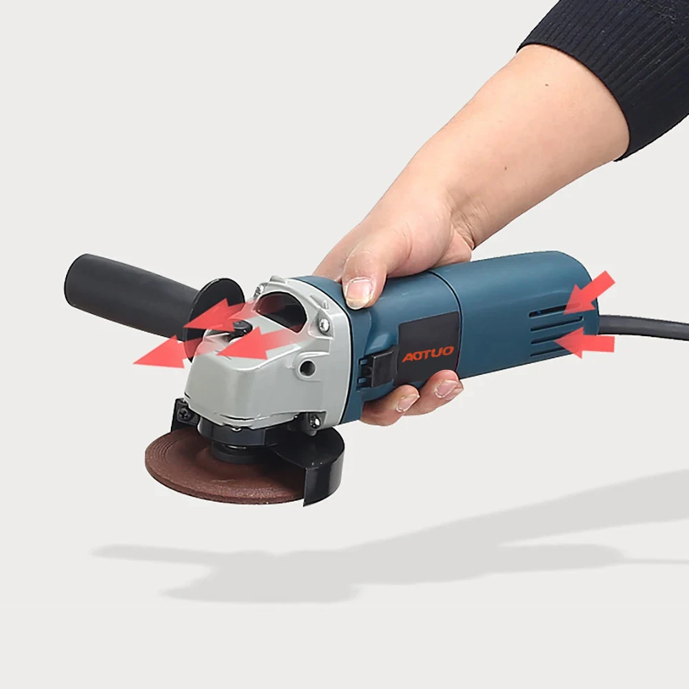 Mini máquina pulidora de 1000W, amoladora de corte de diamante, 100mm, 125mm, 6 velocidades, herramienta eléctrica de pulido y corte